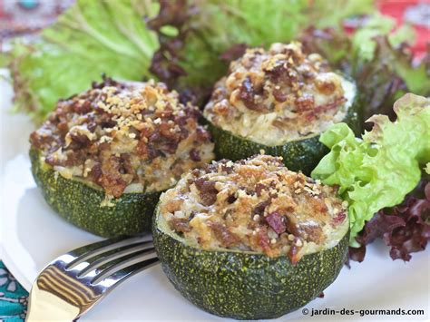 Courgettes De Nice Farcies Jardin Des Gourmandsjardin Des Gourmands