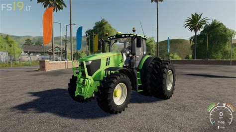 John Deere 6r Series V 1 0 Fs19 Mods Farming Simulator 19 Mods