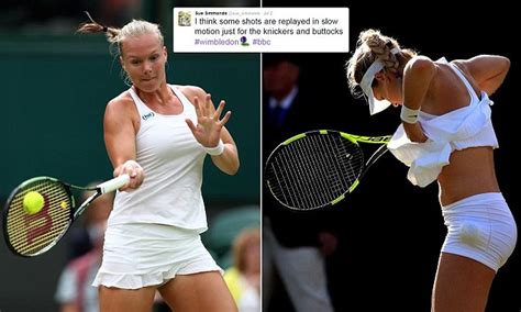 BBC Accused Of Focusing On Knickers Of Wimbledon S Female Tennis