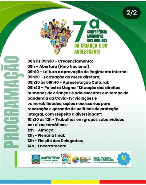 Prefeitura realiza 7ª Conferência dos Direitos da Criança e do Adolescente