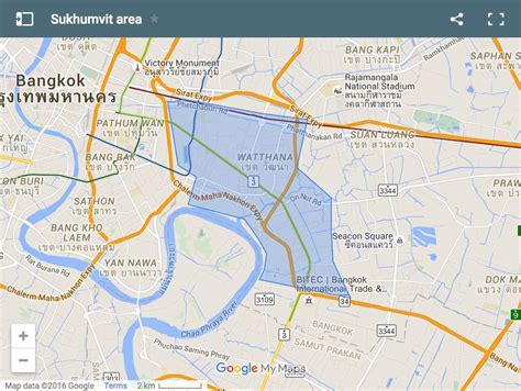 Sukhumvit Map