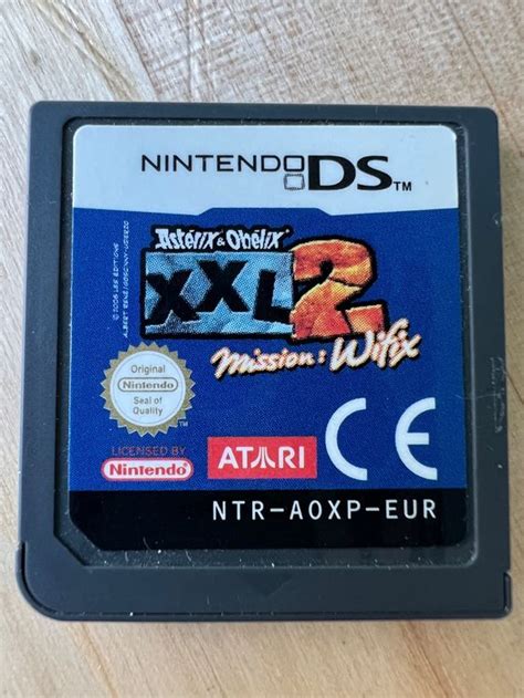 Nintendo DS ASTERIX OBELIX XXL2 Mission WIFIX NUR MODUL Kaufen