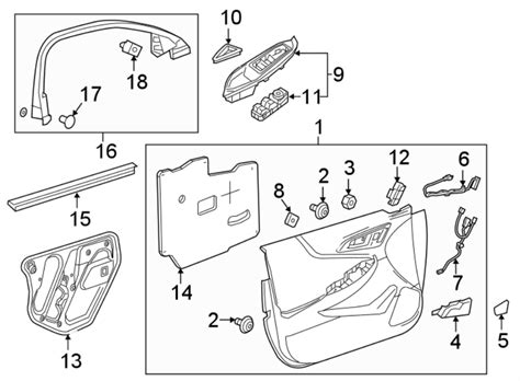 2023 Cadillac CT5 V Blackwing Sedan Door Window Belt Weatherstrip