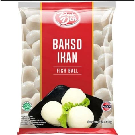 Jual Bakso Ikan Pak Den Gr Shopee Indonesia