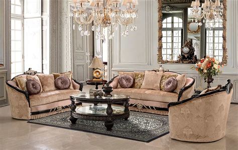 Traditional Luxury Sofa set HD631 | Traditional Sofas