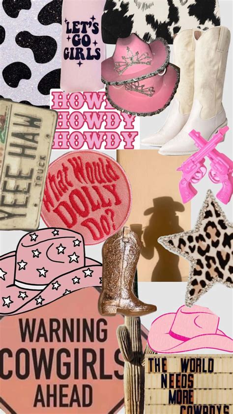 Pink Cowgirl Aesthetic Wallpapers Wallpapers