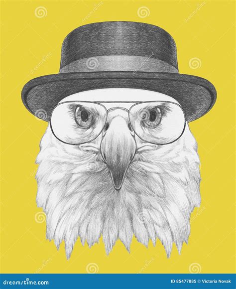 Portrait Of Eagle With Helmet. Stock Illustration | CartoonDealer.com ...