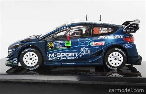 Ixo Models Ram Scale Ford England Fiesta Rs Wrc Team M Sport