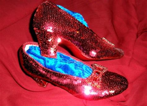 Replica Ruby Slippers Hand Sewn Etsy Ruby Slippers Hand Sewing