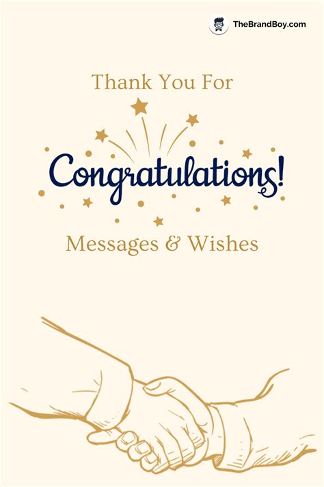 Congratulations And Thank You Messages