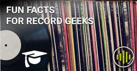 10 Fun Facts About Vinyl Records For The True Vinyl Geek Sound Matters