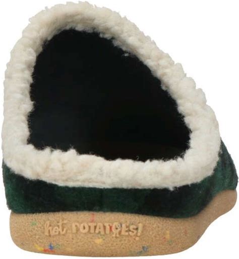Hot Potatoes Tijvin Sloffen Heren Groen Maat 41 Bol