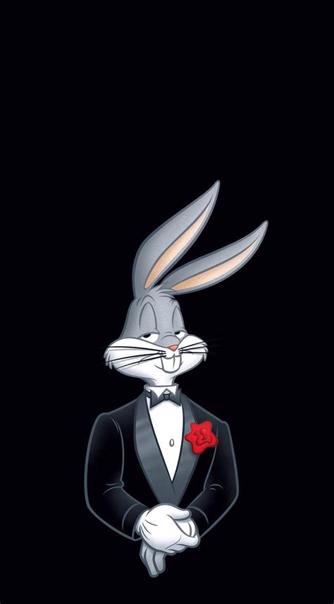 Bugs Bunny Wearing A Tuxedo Art Looney Tunes Wallpaper Bugs Bunny