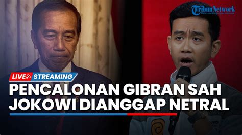 Hasil Sidang Mk Sebut Pencalonan Gibran Sudah Sesuai Cawe Cawe