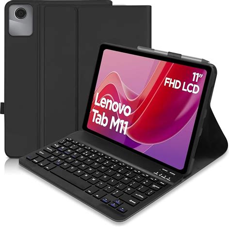 Case With Keyboard For For Lenovo Tab M Inch Uk Layout