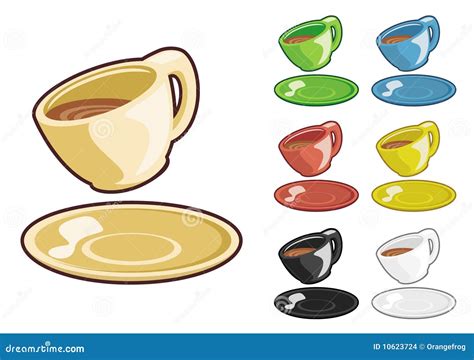 Cartoon Tea Cup Stock Images - Image: 10623724