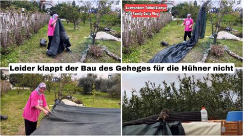 Schades Es Klappt Nicht Wie Geplant H Hnergehege Bauen Auswandern