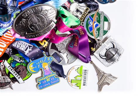 Custom Race Medals Finisher Medals For 5Ks Marathons Custom Award