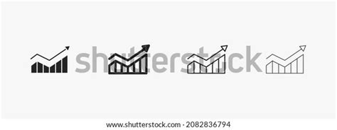 Diagram Arrow Business Success Chart Icon Stock Vector (Royalty Free ...