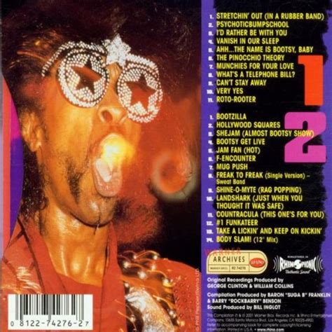 Bootsy Collins Album Glory B Da Funk S On Me The Bootsy Collins Anthology