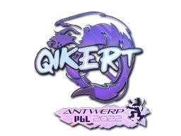 Sticker Qikert Antwerp 2022 CSGOSKINS GG