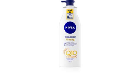 Nivea Q Plus Lait Corporel Raffermissant Avis Notino Fr