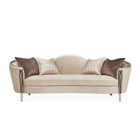 Villa Cherie Hazelnut Sofa Em 2024 Casas