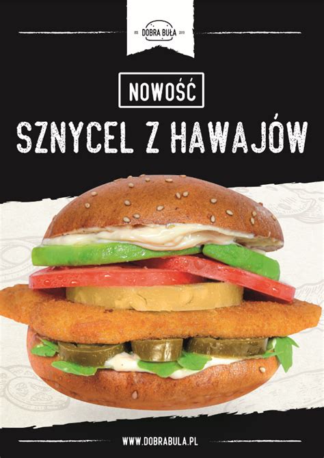 Sznycel Z Hawaj W Dobra Bu A Burgery Warszawa Nowo