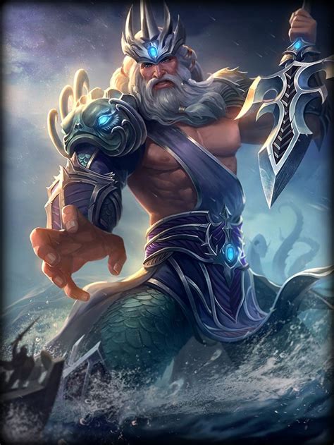 Poseidon Smite Wiki Fandom Powered Poseidon Greek Mythology