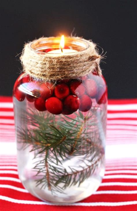 37 DIY Mason Jar Christmas Decorations Ultimate Home Ideas