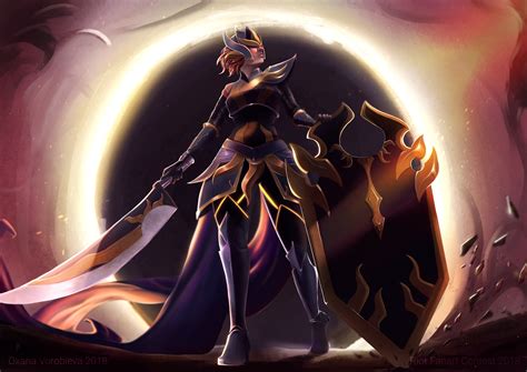 [Riot 2017 Art Contest] Solar Eclipse Leona [Submited!] — polycount