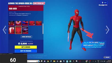 The New Miles Morales In Fortnite Chapter 4 Season 2 Youtube