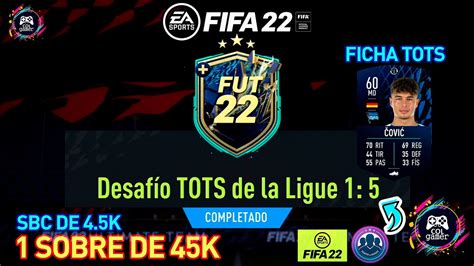 Sbc Desafio Tots De La Ligue Soluci N Fifa Desafio Del