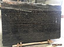 Athena Portoro Black Gold Marble Tiles Slabs China Nero Portoro