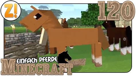 Minecraft Einfach Pferde Neue Mustangs Und Araber Let S Play