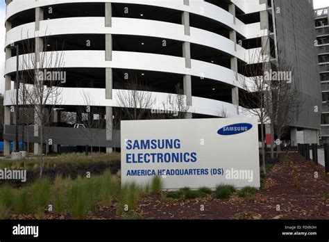 A view of Samsung Electronic's American headquarters in San Jose ...