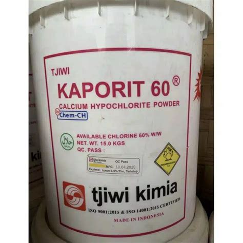 Jual Kaporit Bubuk Kg Chlorine Powder Tjiwi Kimia Shopee Indonesia