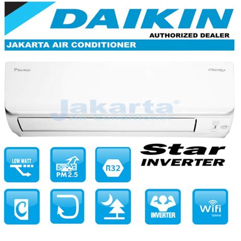 Jual DAIKIN STAR INVERTER 1 5 PK FTKC 35 TVM4 Shopee Indonesia