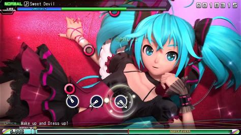 【初音ミクproject Diva Future Tone Dx】sweet Devil Normal フルコンボ アケコン手元あり