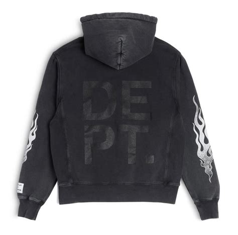 Gallery Dept Gallery Dept Flames Hoodie Private Stock