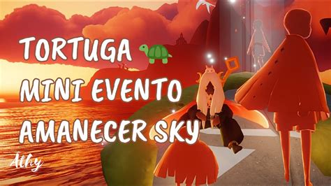 Evento de Tortuga o Amanecer para principiantes polillas Sky niños