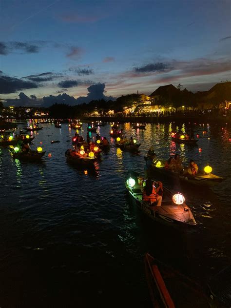 Lantern Festival Hoi An Vietnam In