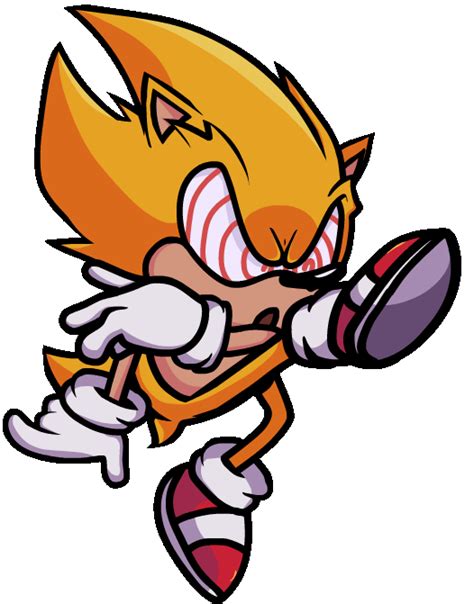 Fleetway Super Sonic Stylized Down By Ronathertd On Deviantart