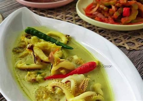 Resepi Olahan Sotong Masak Lemak Cili Api Cara Kampung Yang Lezat