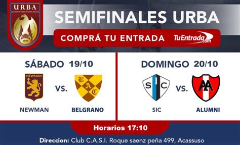 Venta De Entradas Para Las Semifinales Del URBA Top 12 COPA MACRO