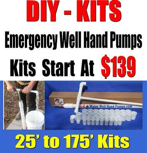 Diy Kits Emergency Well Hand Pumps For When The Power Goes Out Deep