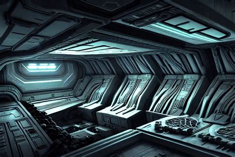 Nostromo spaceship interior from ((Alien)) by HR | Stable Diffusion