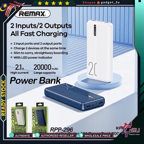 Original Remax Rpp Mah Rpp Mah Fast Charging Power