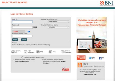 Bni Internet Banking Cek Langkah Aman Daftar Hingga Cara Penggunaanya