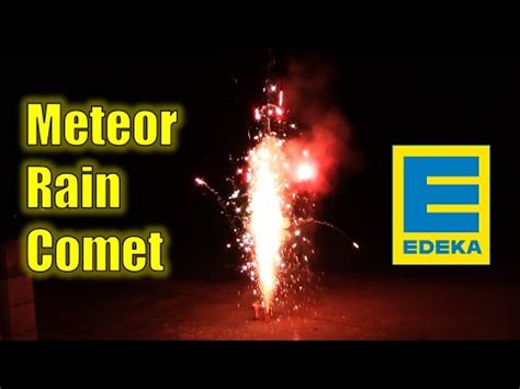 Comet Meteor Rain Set Edeka Deutschland Pyromoe Youtube